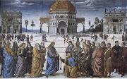 Pietro Perugino, Christian kingdom of heaven will be the key to St. Peter's